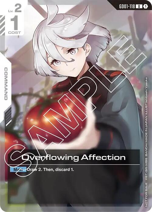 Overflowing Affection Card Front