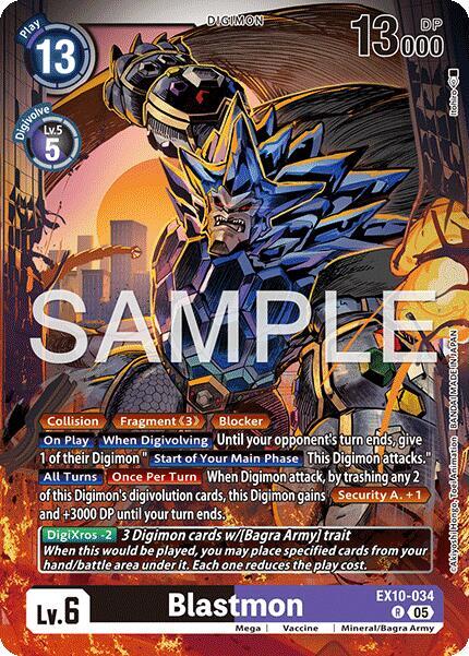 Blastmon Card Front