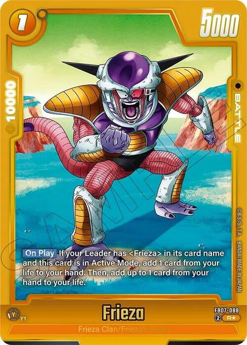 Frieza Card Front