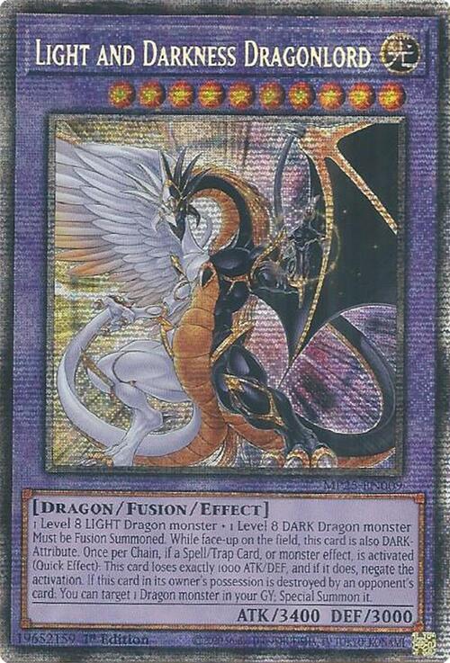 Light and Darkness Dragonlord Card Front