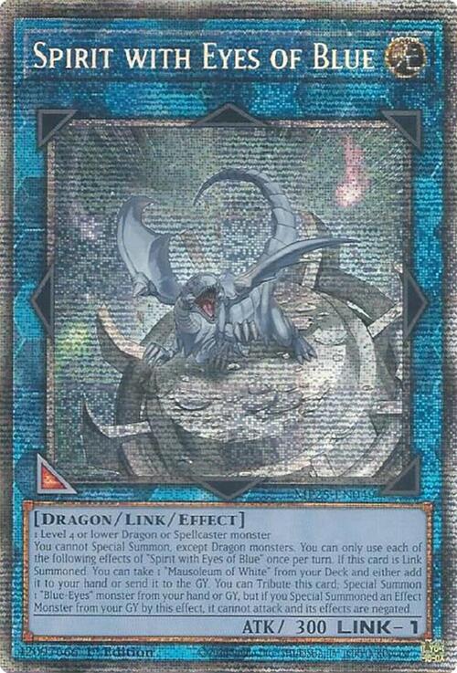 Spirit with Eyes of Blue Card Front