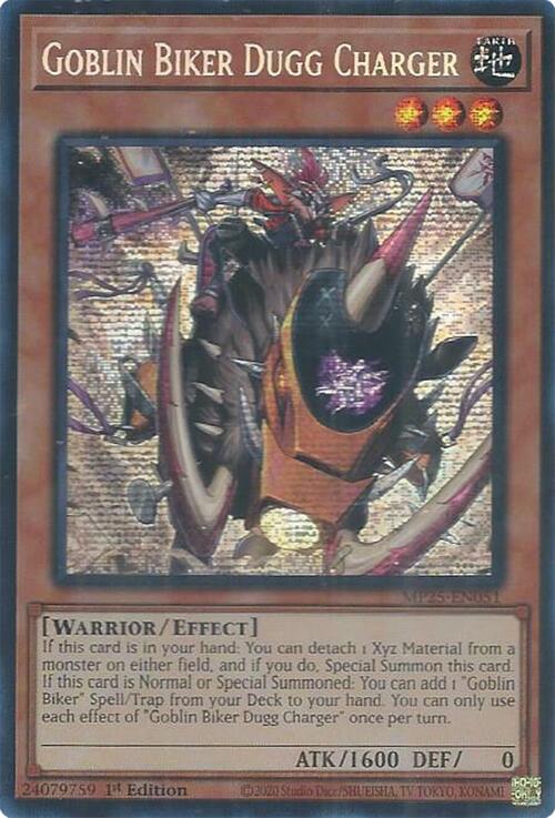 Goblin Biker Dugg Charger Card Front
