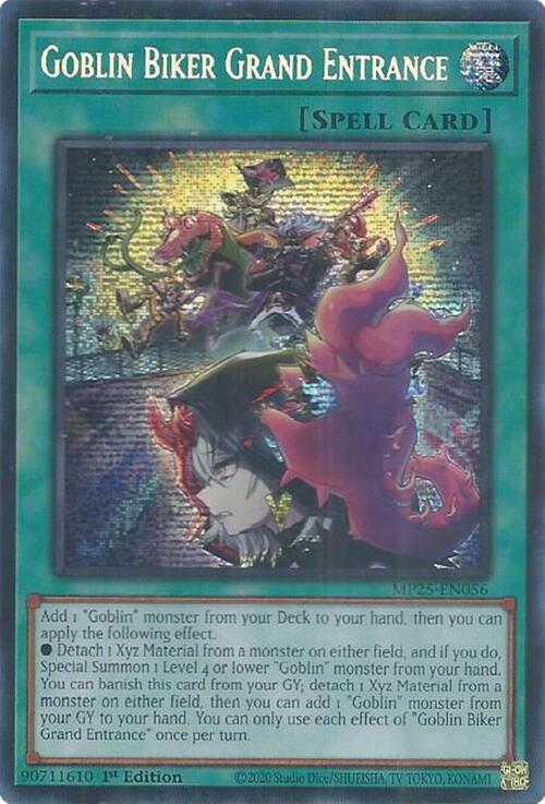 Goblin Biker Grand Entrance Card Front
