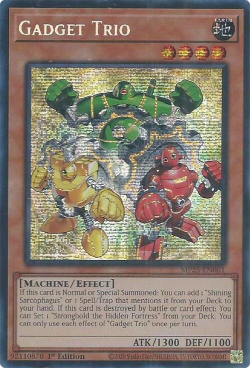 Gadget Trio Card Front