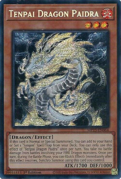 Tenpai Dragon Paidra Card Front