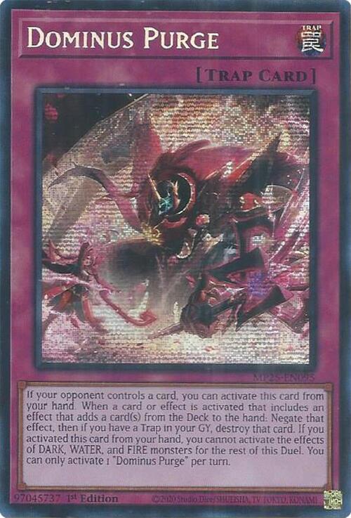 Dominus Purge Card Front