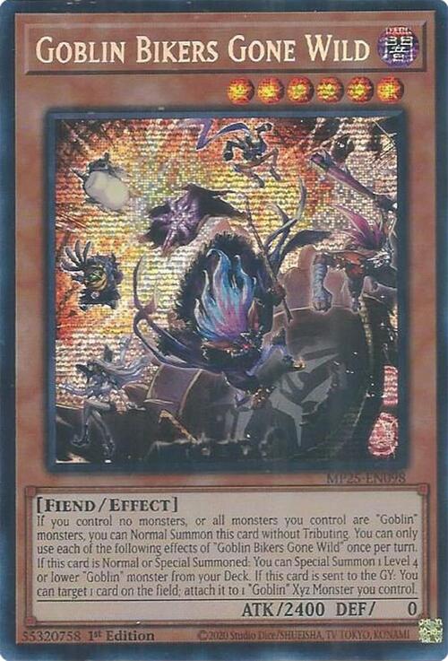 Goblin Bikers Gone Wild Card Front
