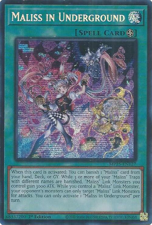 Maliss in Underground Card Front
