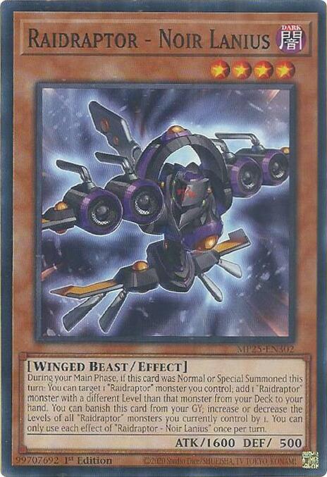 Raidraptor - Noir Lanius Card Front