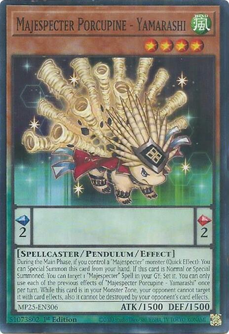 Majespecter Porcupine - Yamarashi Card Front