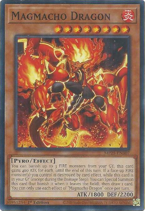 Magmacho Dragon Card Front