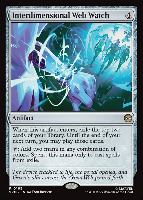 Interdimensional Web Watch Card Front