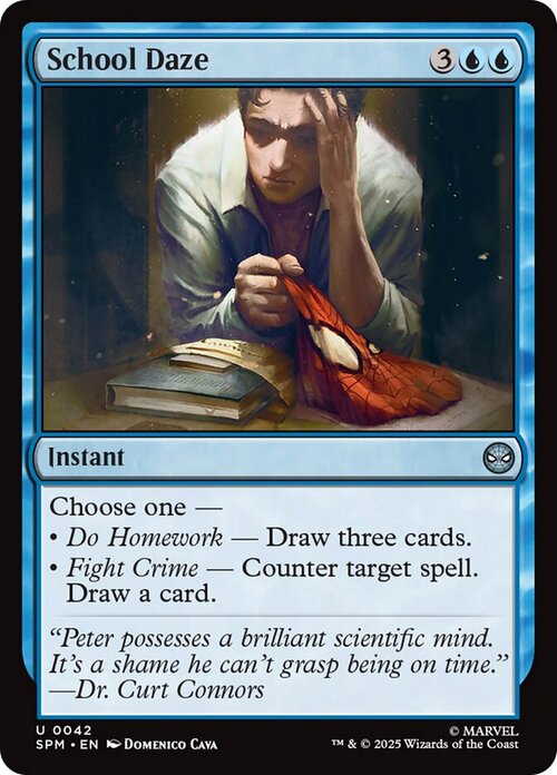 School Daze Card Front
