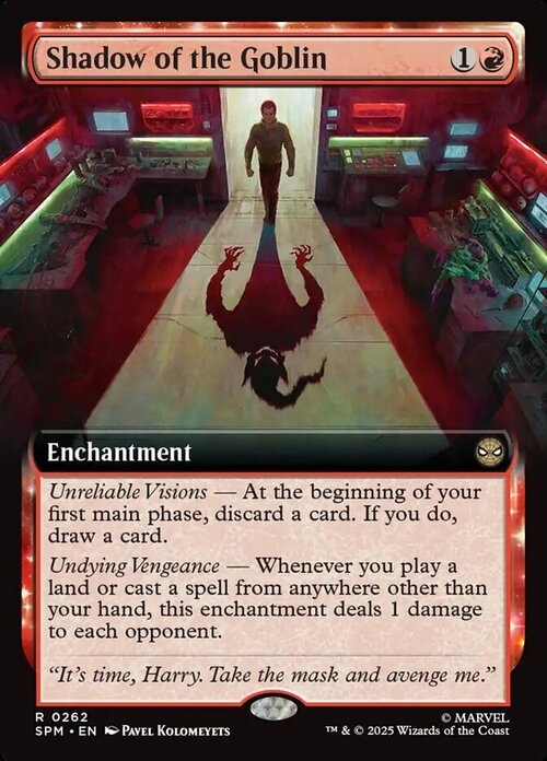 Shadow of the Goblin Card Front