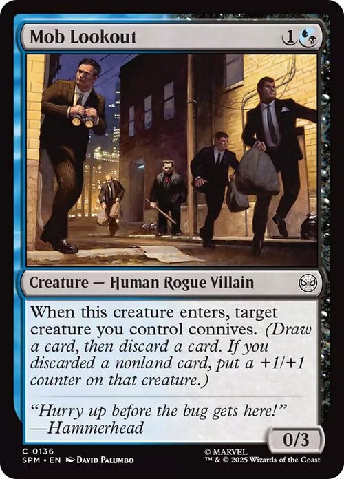 Mob Lookout Card Front