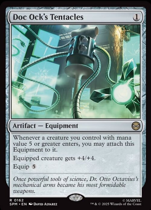 Doc Ock's Tentacles Card Front