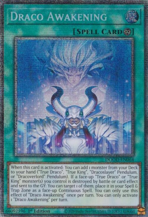 Draco Awakening Card Front