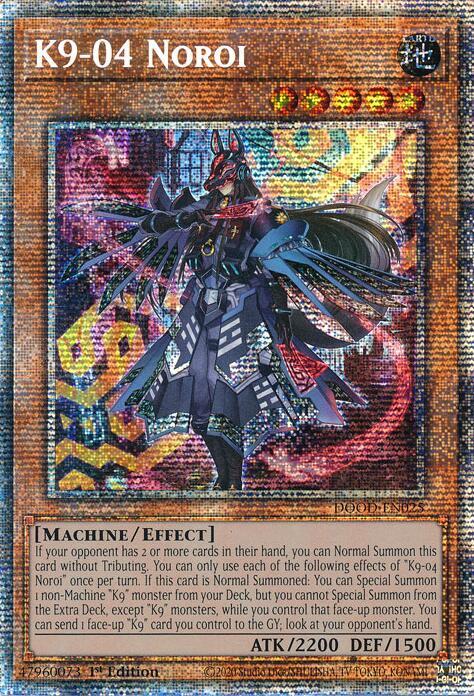 K9-04 Noroi Card Front