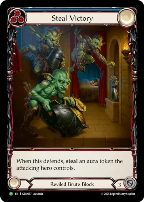 Steal Victory Card Front