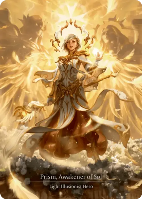 Prism, Awakener of Sol Card Front