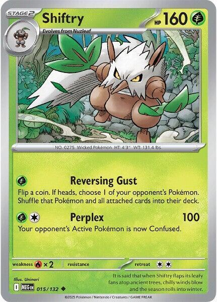 Shiftry Card Front