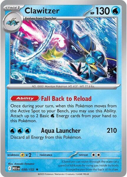 Clawitzer Card Front