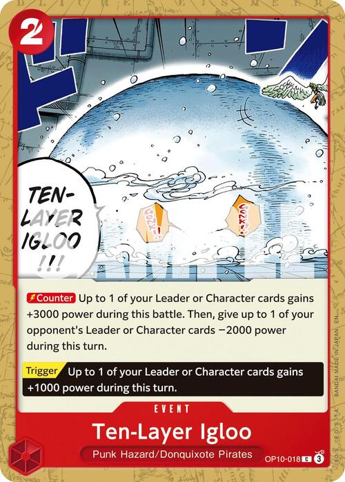 Ten-Layer Igloo Card Front