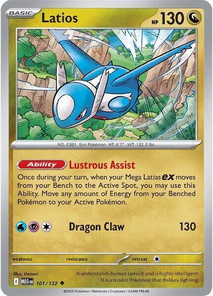 Latios Card Front