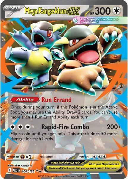 Mega Kangaskhan ex Card Front