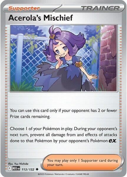 Acerola's Mischief Card Front