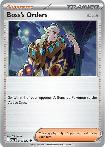 Boss's Orders Card Front