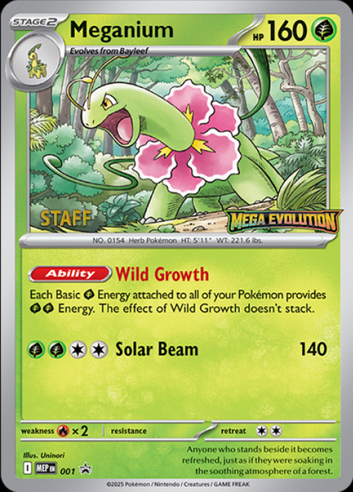 Meganium Card Front