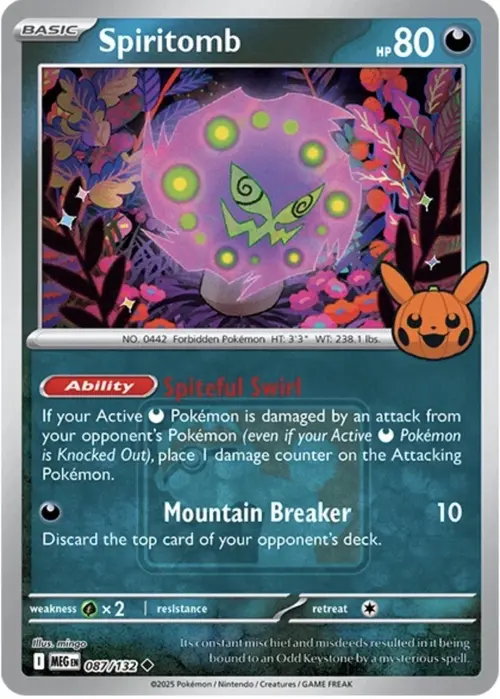 Spiritomb Card Front