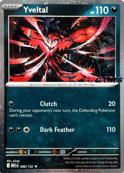 Yveltal Card Front