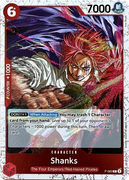 Shanks Card Front