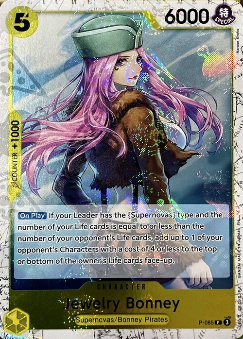 Jewelry Bonney Card Front