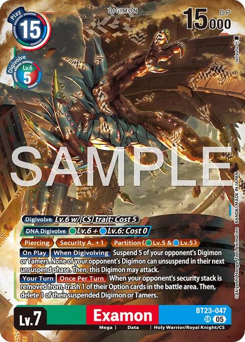 Examon Card Front
