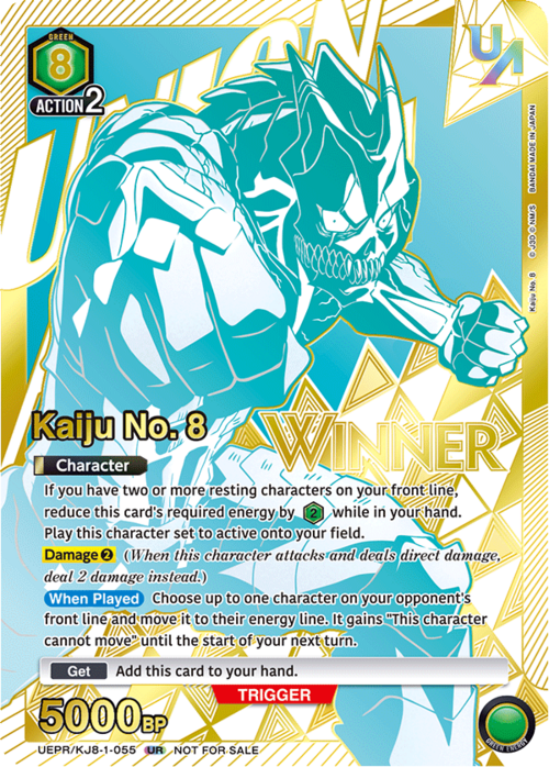 Kaiju No.8 Card Front