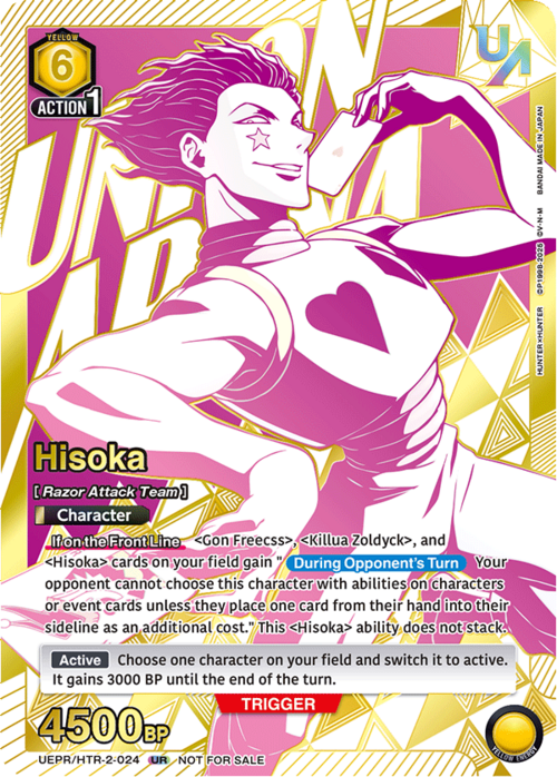 Hisoka Card Front