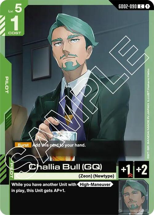 Challia Bull Card Front
