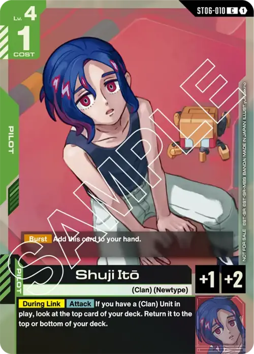 Shuji Itō Card Front