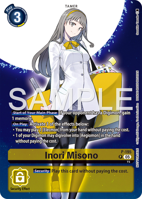 Inori Misono Card Front