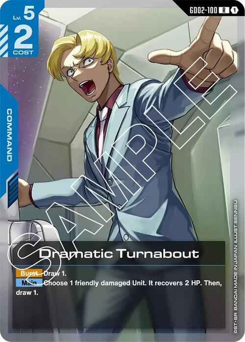Dramatic Turnabout Card Front