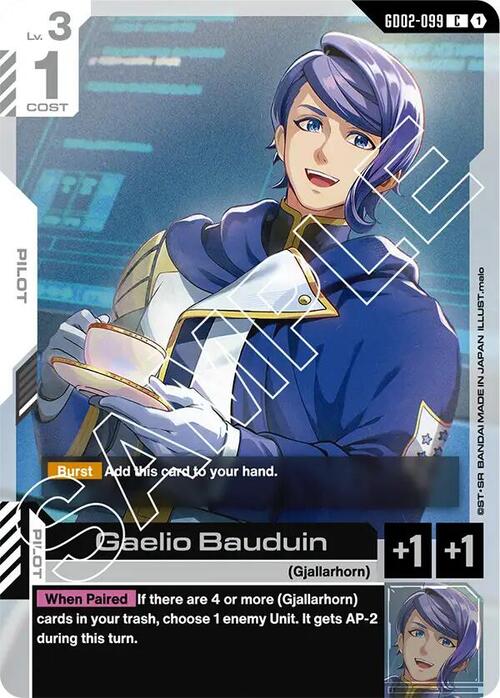 Gaelio Bauduin Card Front
