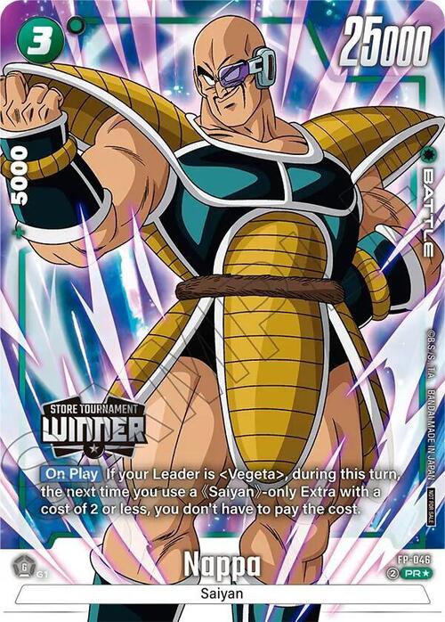 Nappa Card Front