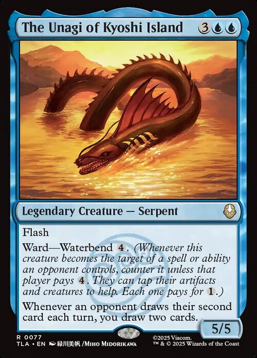 The Unagi of Kyoshi Island Card Front