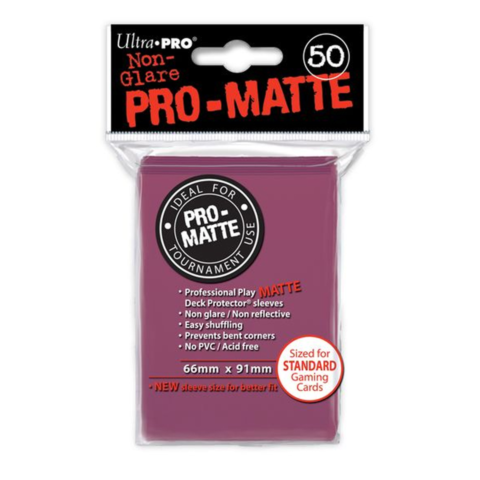 50 Fundas Ultra Pro Pro-Matte
