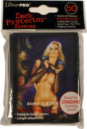 Artist Gallery: 50 Fundas "Monte Moore - Deadly Temptations" Deck Protector