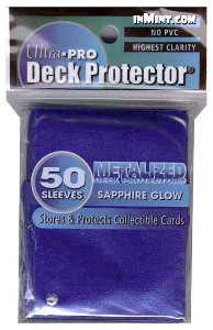 50 Fundas Metalized Sapphire Glow