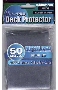 50 Fundas Metalized Silver Jet